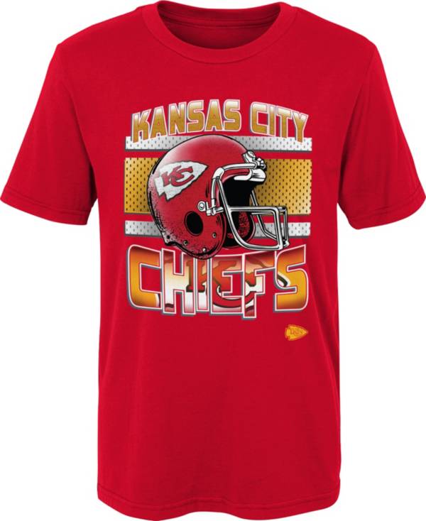 NFL Team Apparel Little Boys' Kansas City Chiefs Red Glory Days T-Shirt