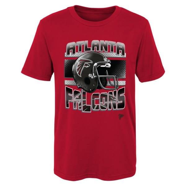 NFL Team Apparel Little Kid's Atlanta Falcons Dark Red Glory Days T-Shirt