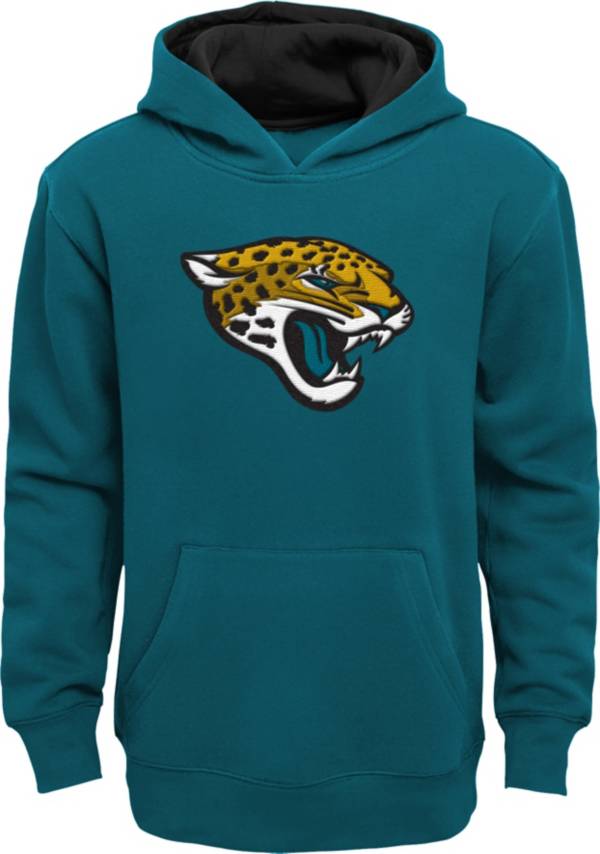 NFL Team Apparel Little Boys' Jacksonville Jaguars Black Prime Pullover Hoodie