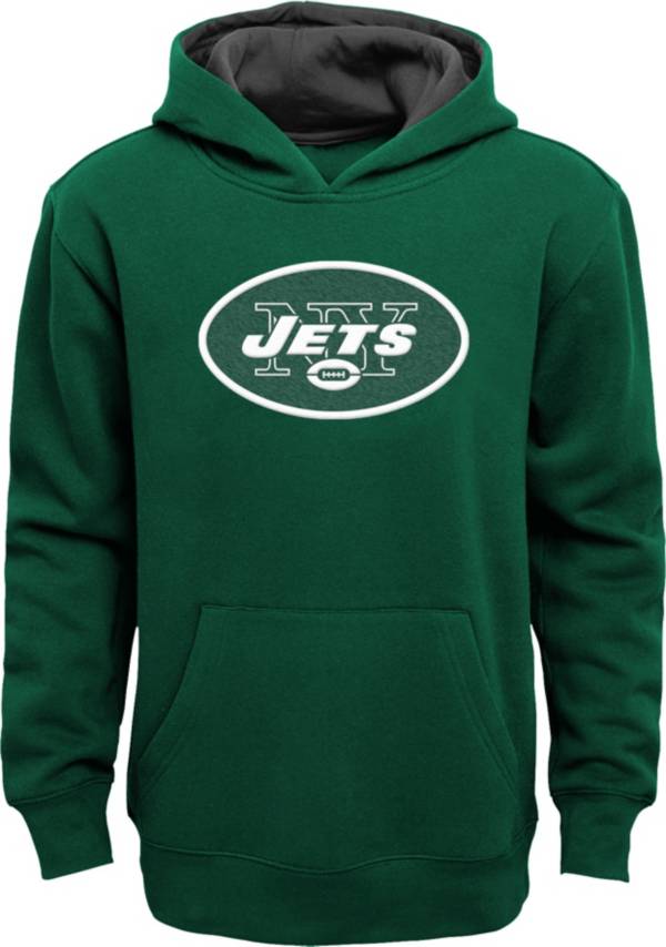 NFL Team Apparel Little Boys' New York Jets Green Prime Pullover Hoodie