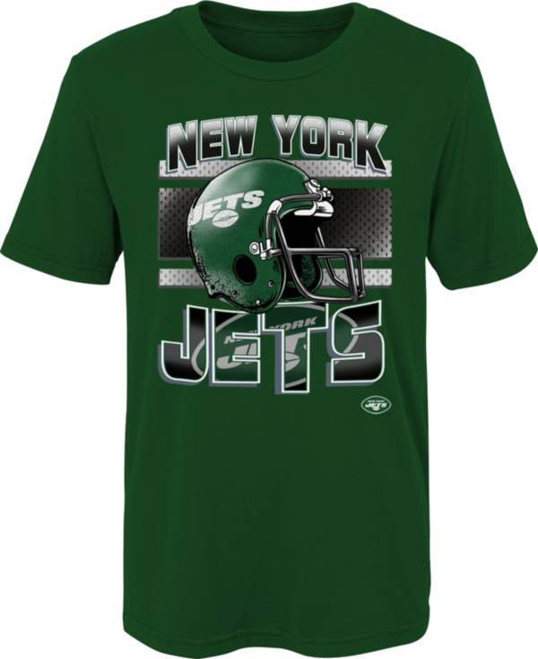 NFL Team Apparel Little Boys' New York Jets Sport Green Glory Days T-Shirt