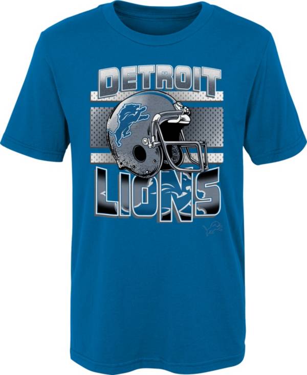 NFL Team Apparel Little Boys' Detroit Lions Blue Glory Days T-Shirt