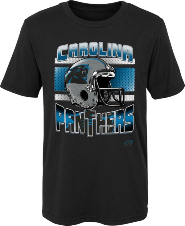 NFL Team Apparel Little Kid's Carolina Panthers Black Glory Days T-Shirt