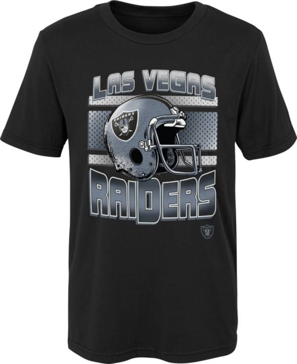 NFL Team Apparel Little Kid's Las Vegas Raiders Black Glory Days T-Shirt