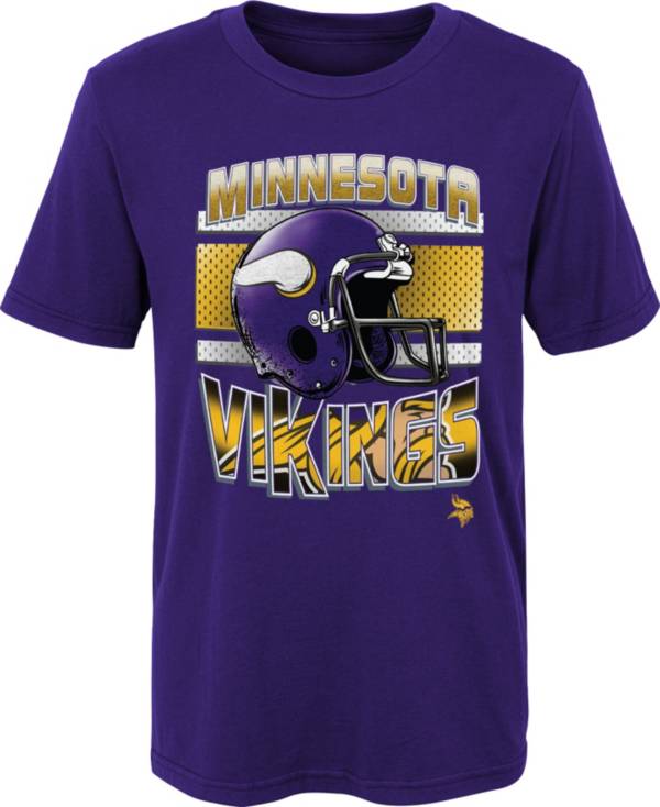 NFL Team Apparel Little Kid's Minnesota Vikings Purple Glory Days T-Shirt