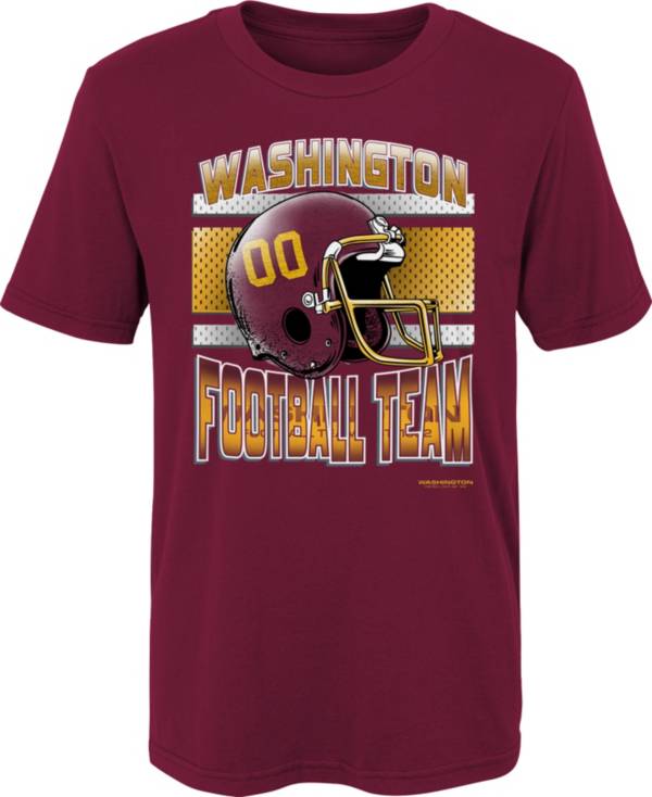 NFL Team Apparel Little Kid's Washington Football Team Garnet Glory Days T-Shirt