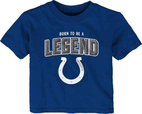 NFL Team Apparel Infant's Indianapolis Colts Blue Born 2 Be T-Shirt