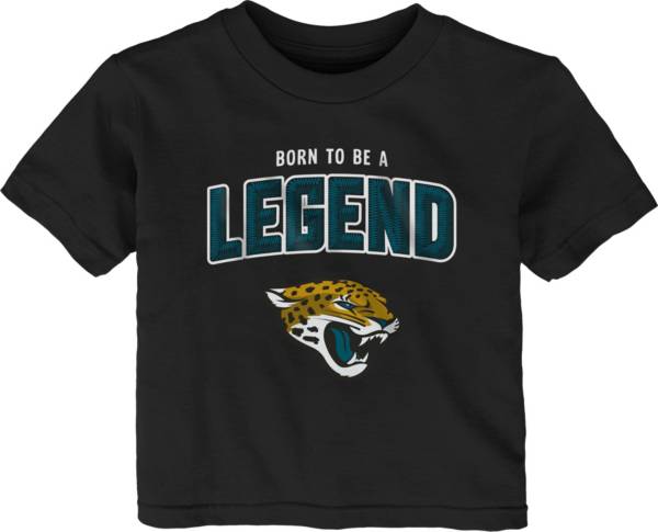 NFL Team Apparel Infant's Jacksonville Jaguars Black Born 2 Be T-Shirt