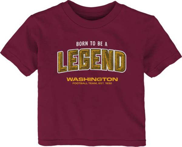 NFL Team Apparel Infant's Washington Football Team Garnet Born 2 Be T-Shirt