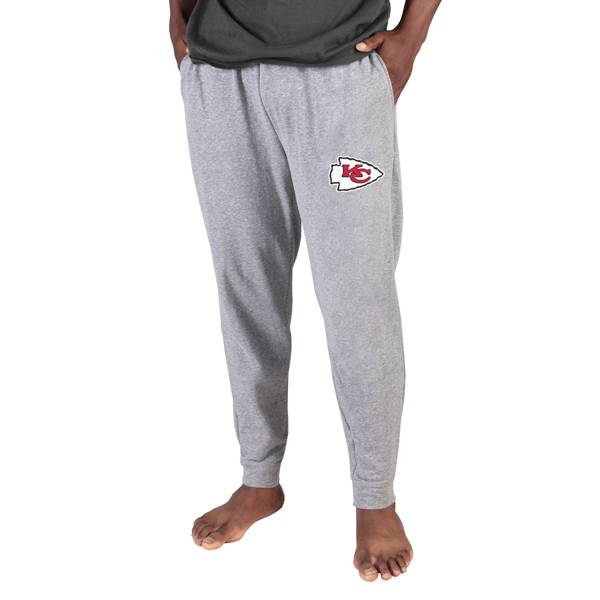 Concepts Sport Men's Kansas City Chiefs Grey Mainstream Cuffed Pants