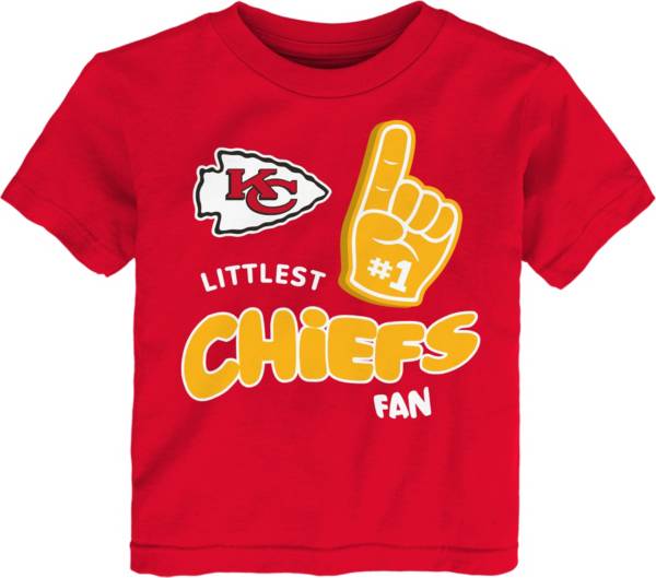 NFL Team Apparel Little Kid's Kansas City Chiefs Red Lil' Fan T-Shirt