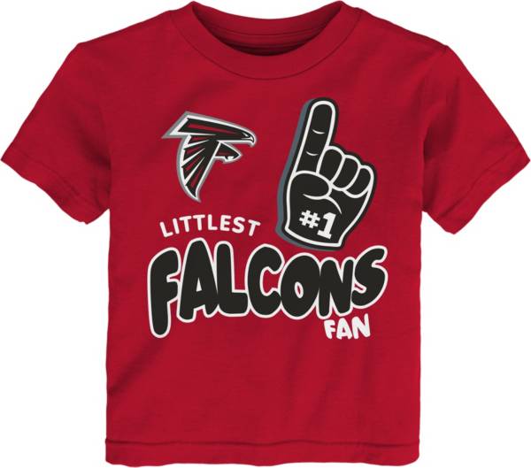 NFL Team Apparel Little Kid's Atlanta Falcons Dark Red Lil' Fan T-Shirt