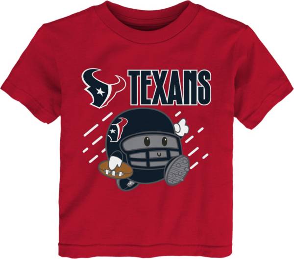 NFL Team Apparel Little Kid's Houston Texans Red Poki T-Shirt