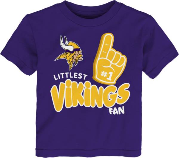 NFL Team Apparel Little Kid's Minnesota Vikings Purple Lil' Fan T-Shirt