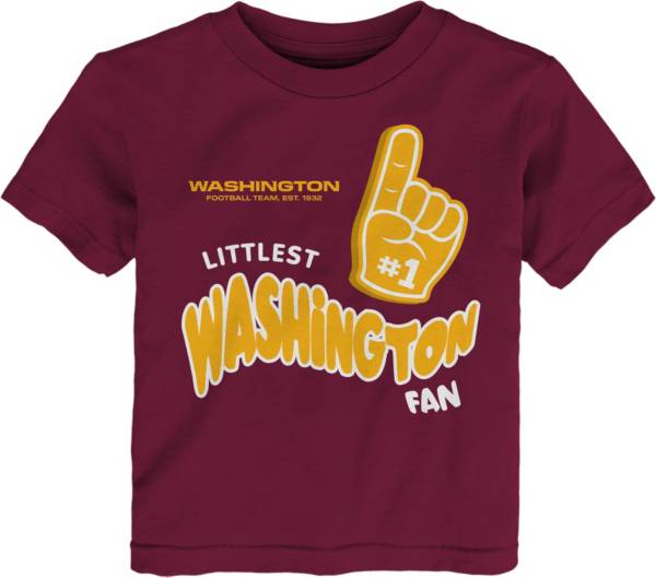 NFL Team Apparel Little Kid's Washington Football Team Garnet Lil' Fan T-Shirt