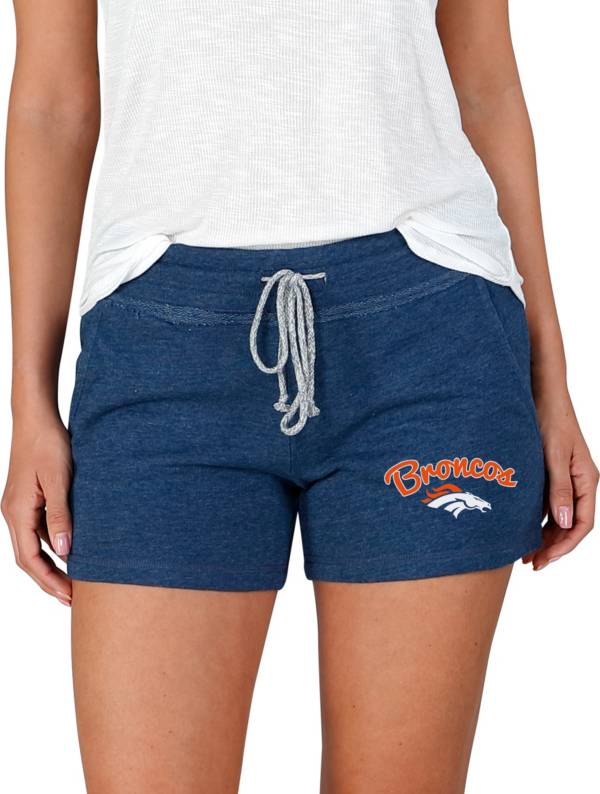 Concepts Sport Women's Denver Broncos Mainstream Navy Shorts product image