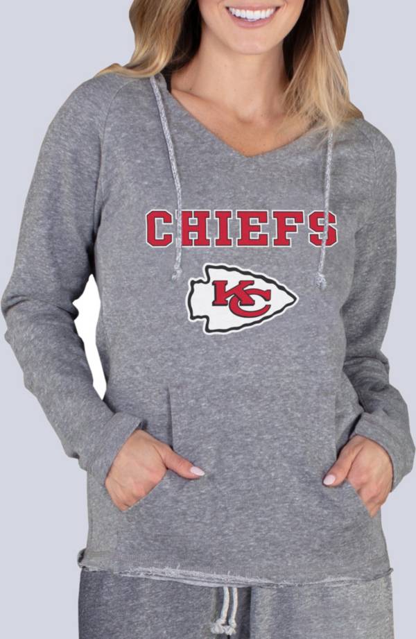 Concepts Sport Women's Kansas City Chiefs Mainstream Grey Hoodie product image