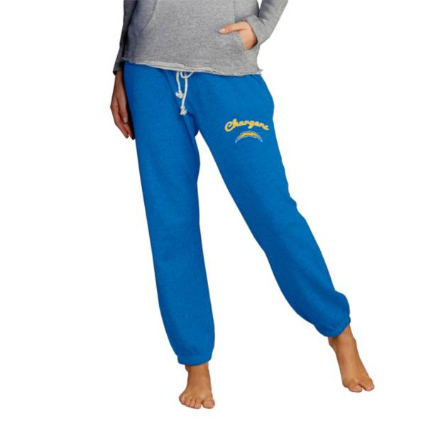 Concepts Sport Women's Los Angeles Chargers Royal Mainstream Cuffed Pants product image