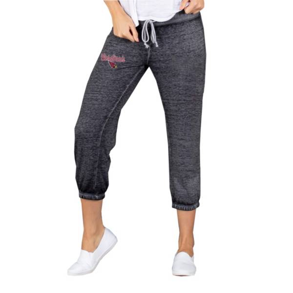 Concepts Sport Women's Arizona Cardinals Charcoal Capri Pants