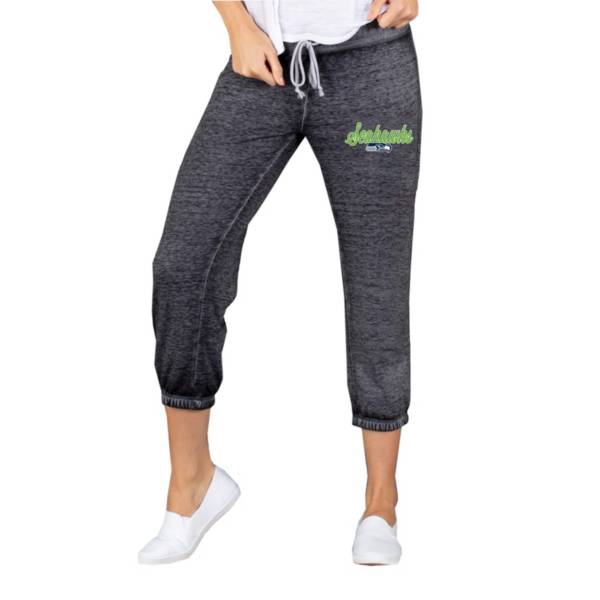 Concepts Sport Women's Seattle Seahawks Charcoal Capri Pants