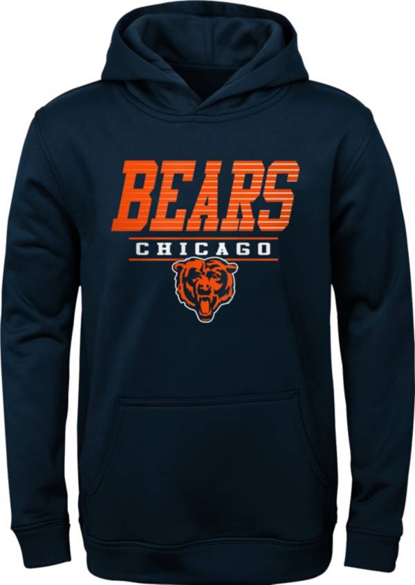 NFL Team Apparel Youth Chicago Bears Win Streak Navy Hoodie product image
