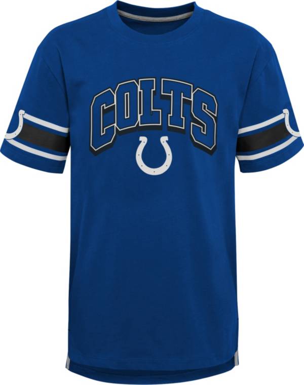 NFL Team Apparel Youth Indianapolis Colts Blue Victorious T-Shirt product image