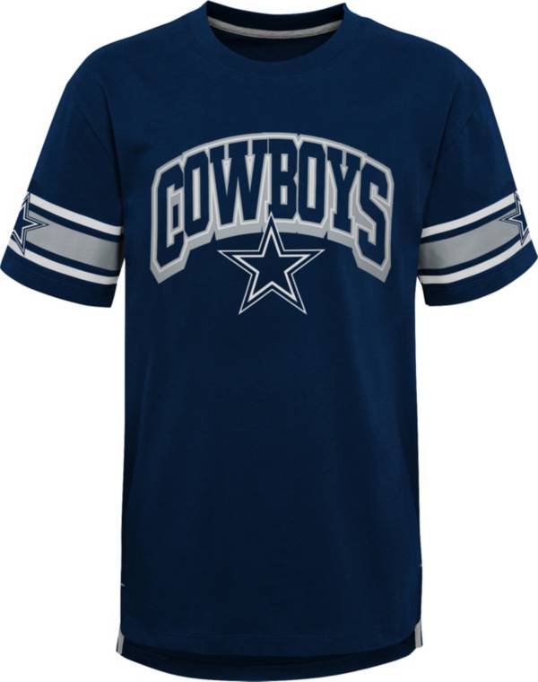 NFL Team Apparel Youth Dallas Cowboys Victorious Navy T-Shirt