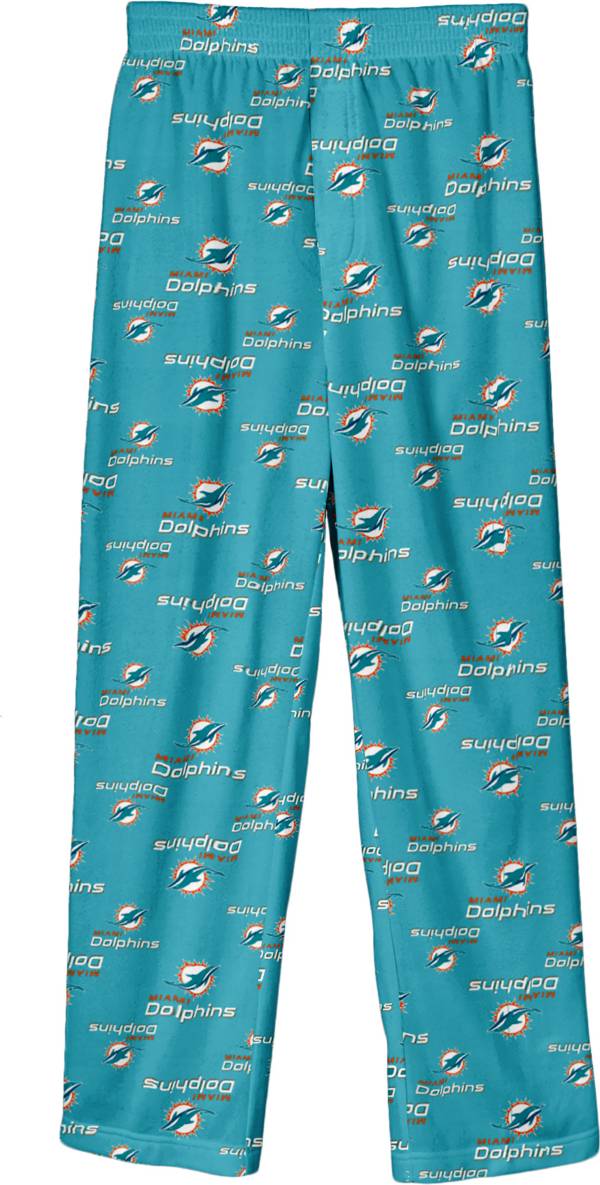 NFL Team Apparel Little Kids' Miami Dolphins Jersey Pajama Pants product image
