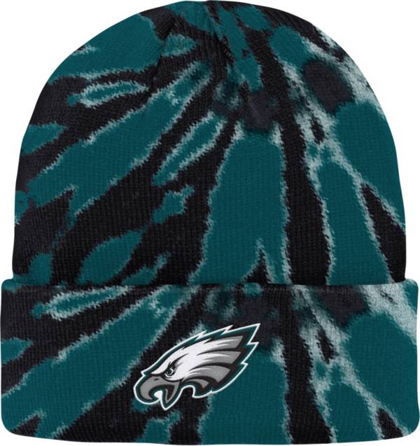 NFL Team Apparel Youth Philadelphia Eagles Tie Dye Knit