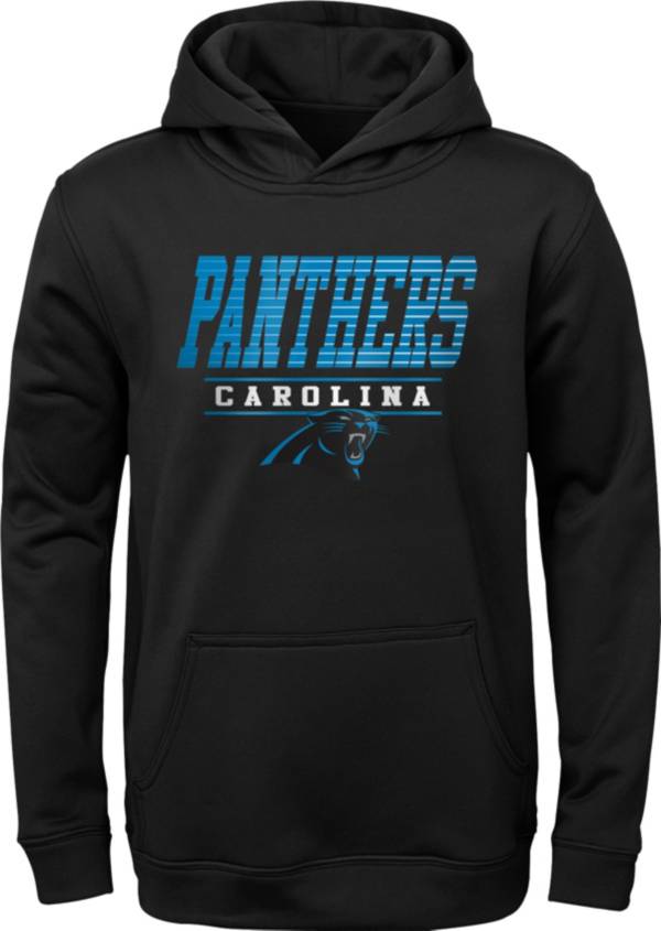 NFL Team Apparel Youth Carolina Panthers Win Streak Black Hoodie product image