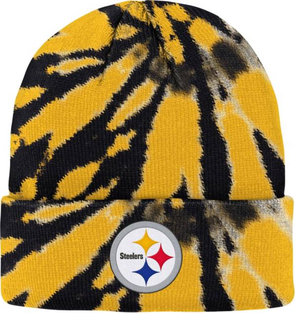 NFL Team Apparel Youth Pittsburgh Steelers Tie Dye Knit