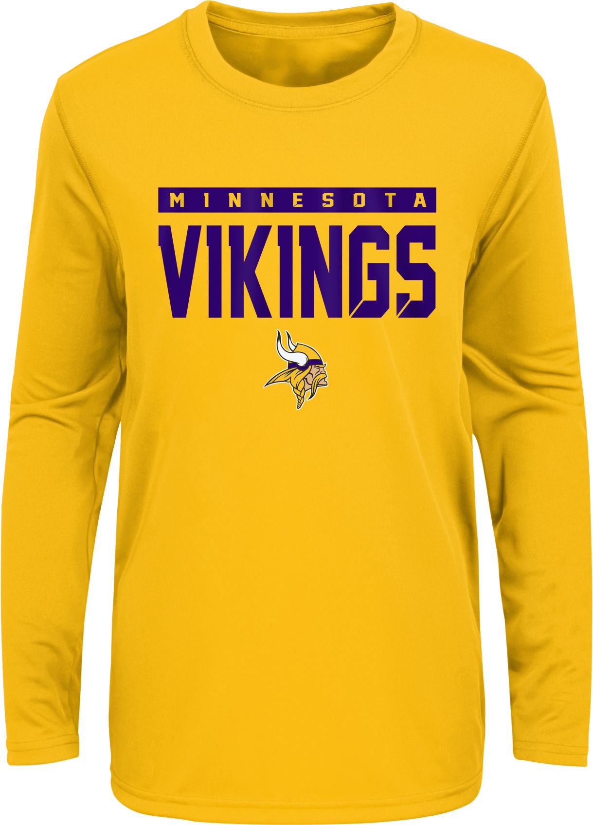 Men's Homage Gold Minnesota Vikings Skol Hyper Local Tri-Blend T-Shirt