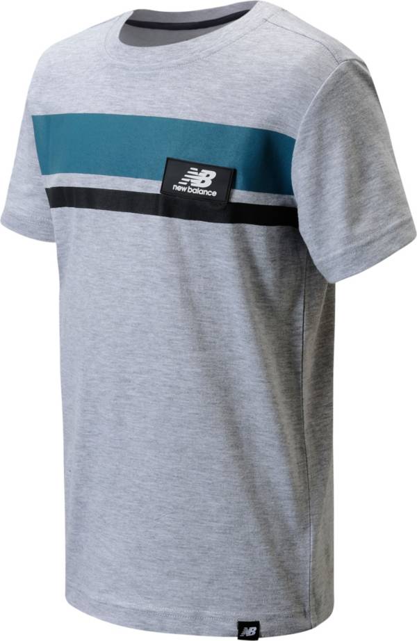 New Balance Boys' Printed Short Sleeve T-Shirt