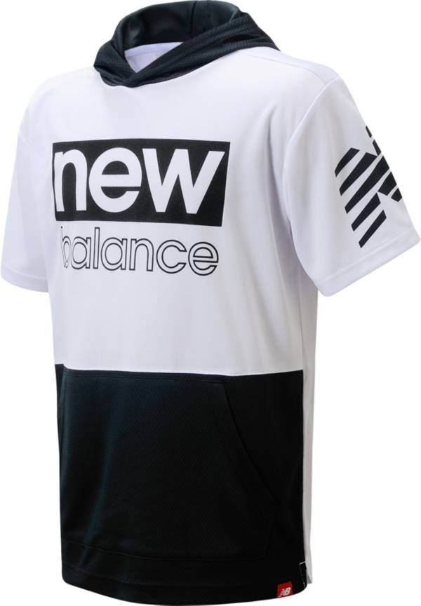 New Balance Boys' Lifestyle Short Sleeve Hooded T-Shirt product image