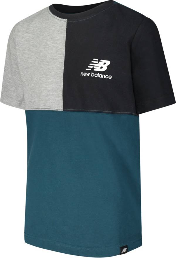 New Balance Boys' Color Block Short Sleeve T-Shirt product image