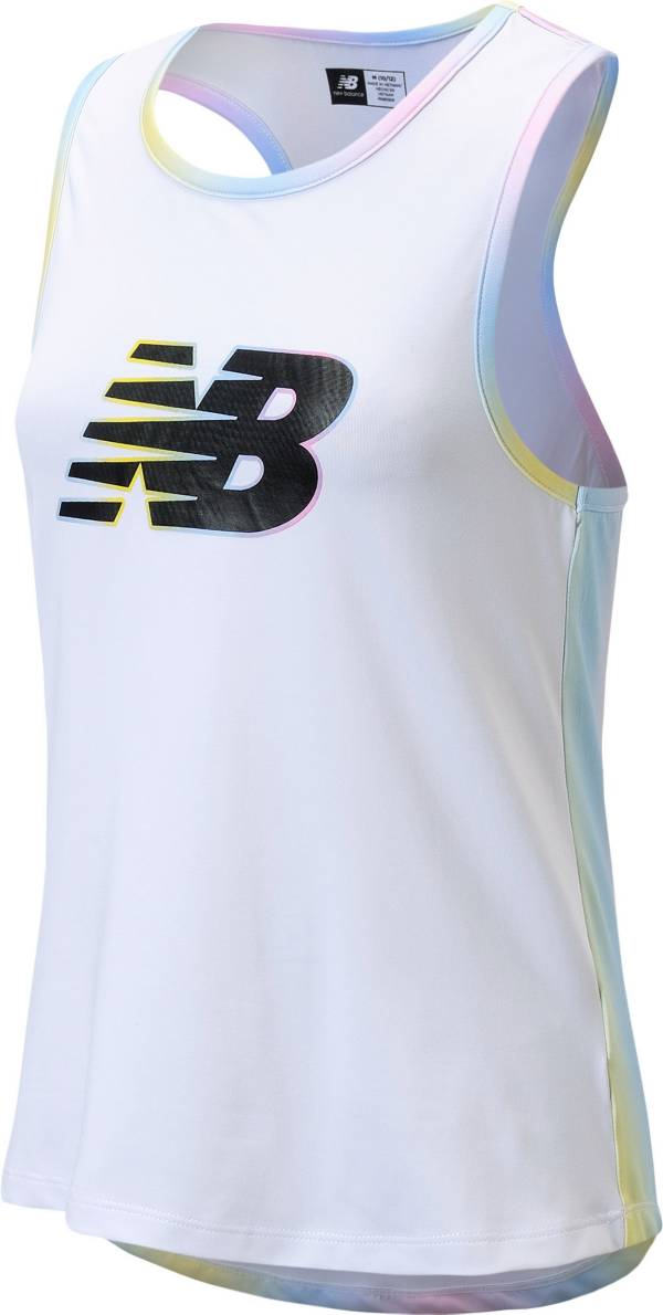 New Balance Girls' Graphic Performance Tank Top