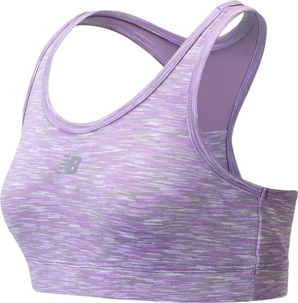 New Balance Girls' Performance Space Dye Sports Bra