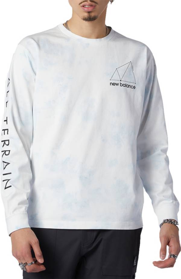 New Balance Men's All Terrain Tie Dye Long Sleeve T-Shirt