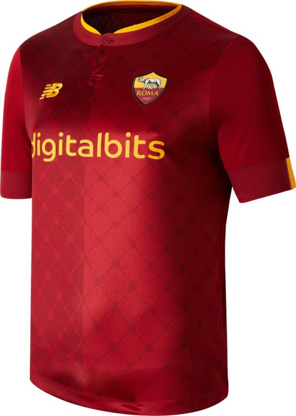 New Balance AS Roma '22 Home Replica Jersey