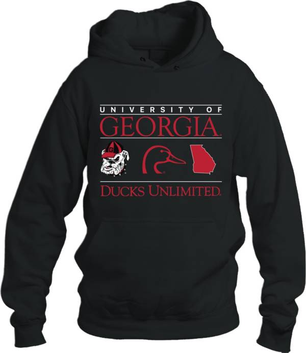 New World Graphics Men's Georgia Bulldogs Black Ducks Unlimited Pullover Hoodie product image