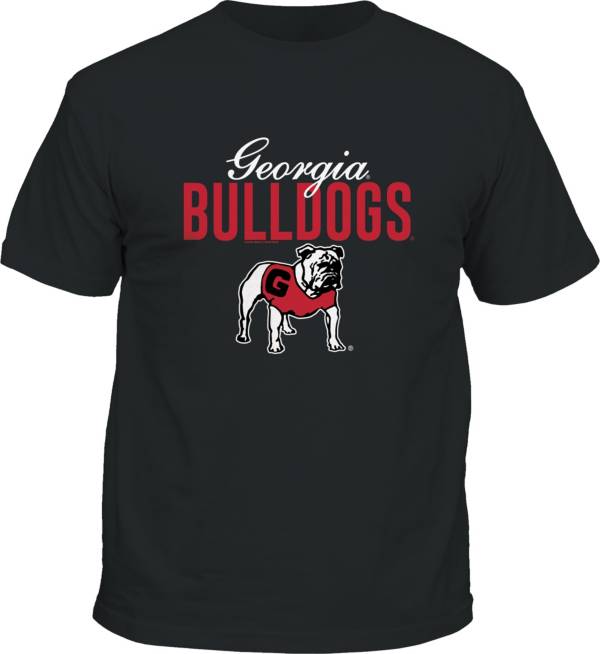 New World Graphics Youth Georgia Bulldogs Black T-Shirt