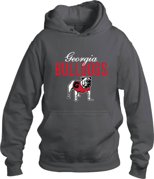 New World Graphics Youth Georgia Bulldogs Grey Hoodie