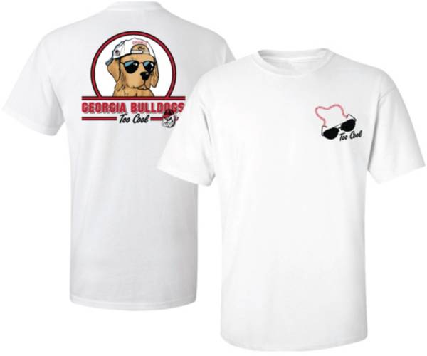 New World Graphics Men's Georgia Bulldogs Too Cool White T-Shirt