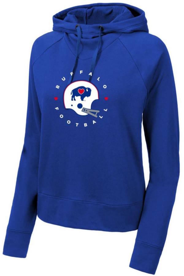 BuffaLove Women's Football Cowl Hoodie