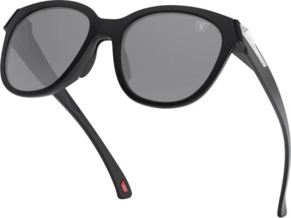 Oakley Women's Las Vegas Raiders Low Key Matte Black Sunglasses