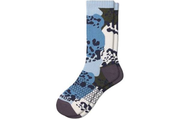 Bombas Men's Leopard Calf Socks