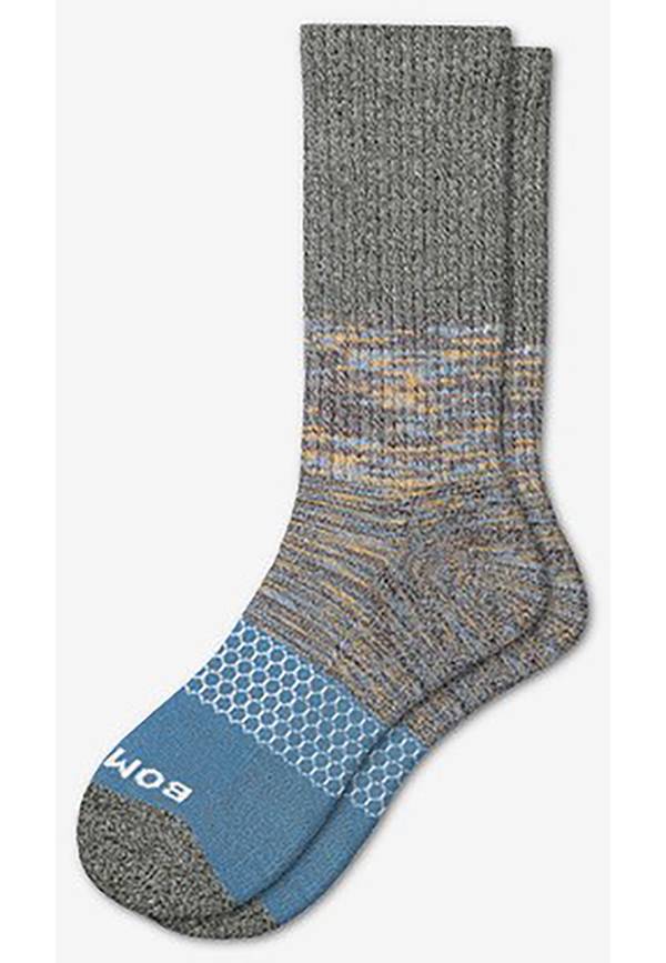 Bombas Men's Space Dye Tri-Block Calf Socks