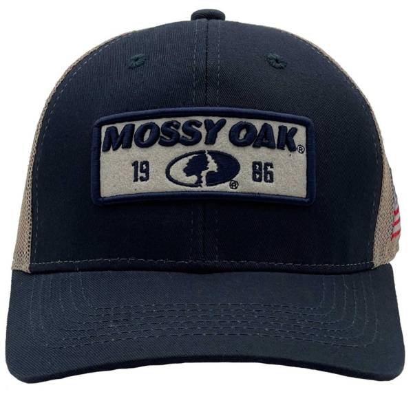 Outdoor Cap Unisex Mossy Oak Patch with Flag Cap