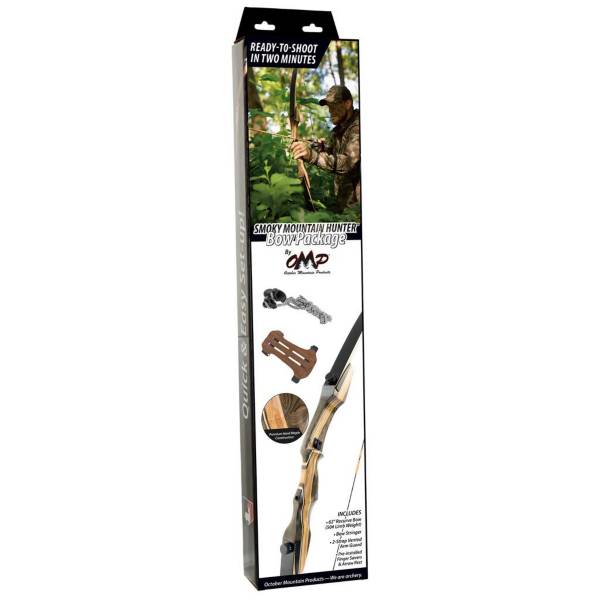 OMP Smokey Mountain Hunter Recurve Bow Package product image