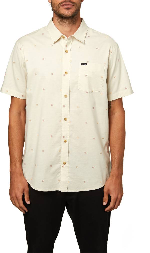O'Neill Men's Tame Dobby Short Sleeve Shirt